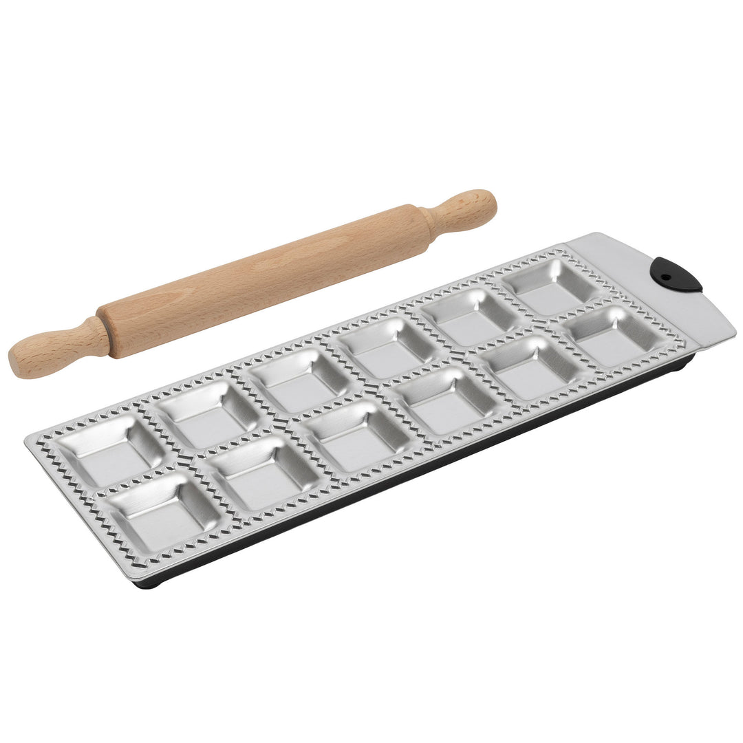 Mareld Mareld Ravioliform kvadratisk – billede i brug (Pastaform)