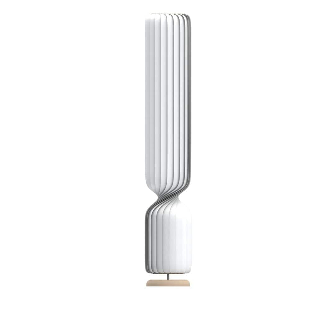 Produktbillede af TR41 Gulvlampe Hvid Polykarbonat H: 147 Tom Rossau i premium kvalitet