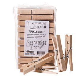Detaljeret produktbillede af Biogan Træklemmer 50 stk. på tilbud