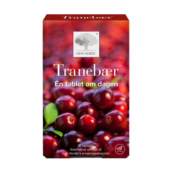 Produktbillede af New Nordic Tranebær 30 Tabl. på tilbud