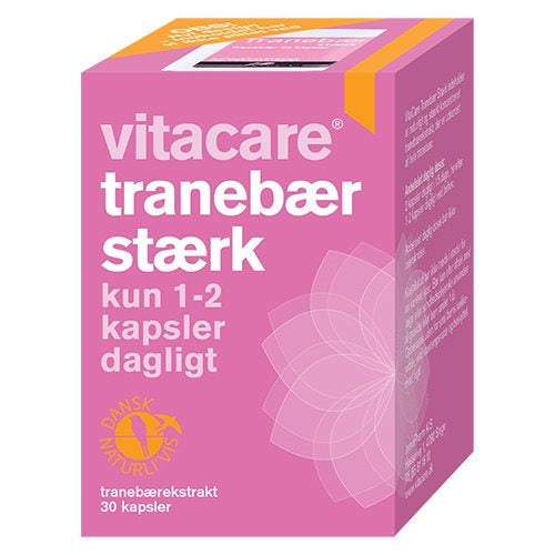 Produktbillede af Vitacare Tranebær stærk VitaCare 30 kapsler på tilbud