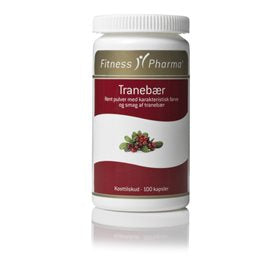 Produktbillede af Fitness Pharma Tranebærkapsler 100 kap. på tilbud