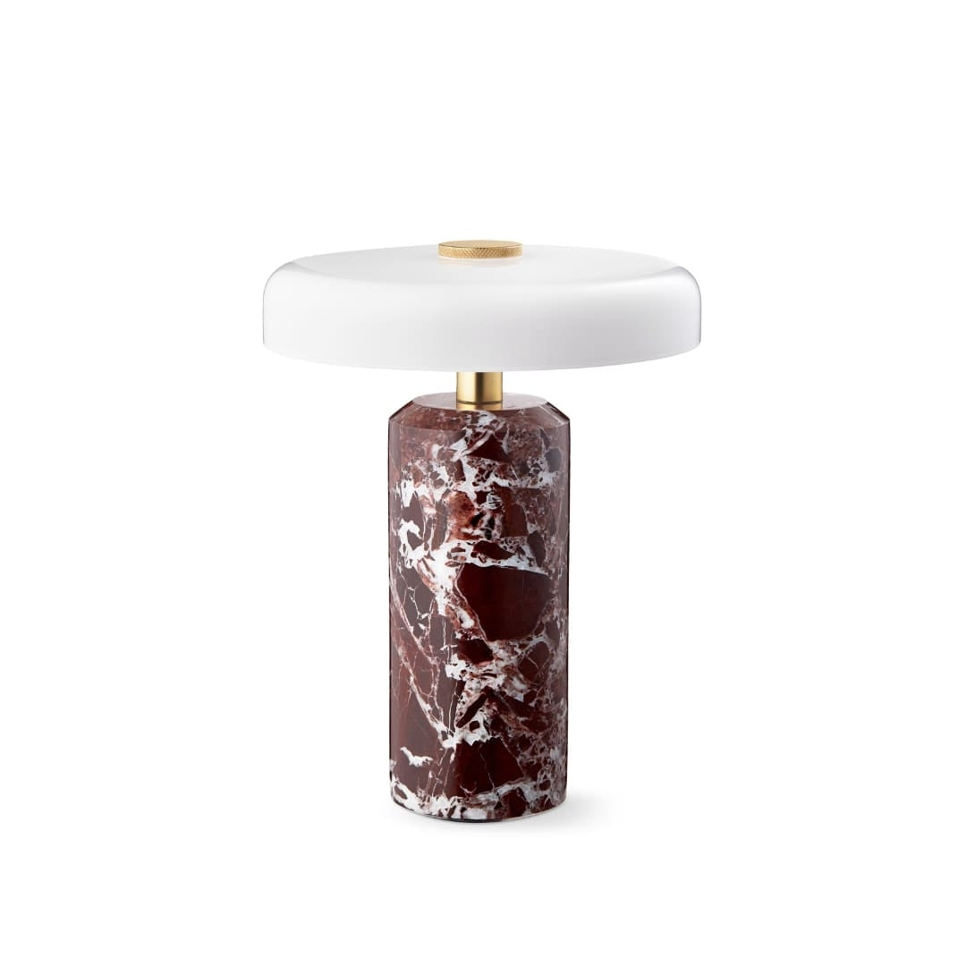 Trip Bordlampe Burgundy/Opal Design By Us