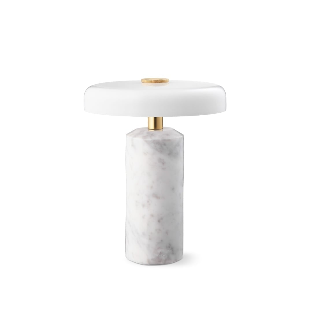 Trip Bordlampe Carrara/Opal Design By Us
