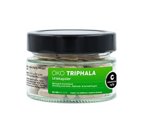 Detaljeret produktbillede af Cosmoveda Triphala Ø 80 kapsler på tilbud