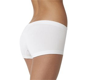 Produktbillede af Boody Trusser Boyleg Shorts hvid str. XL 1stk. på tilbud