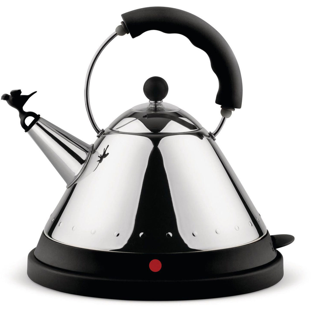 Alessi Alessi Elkedel m. fugl, sort – vinkelbillede (Elkedel)