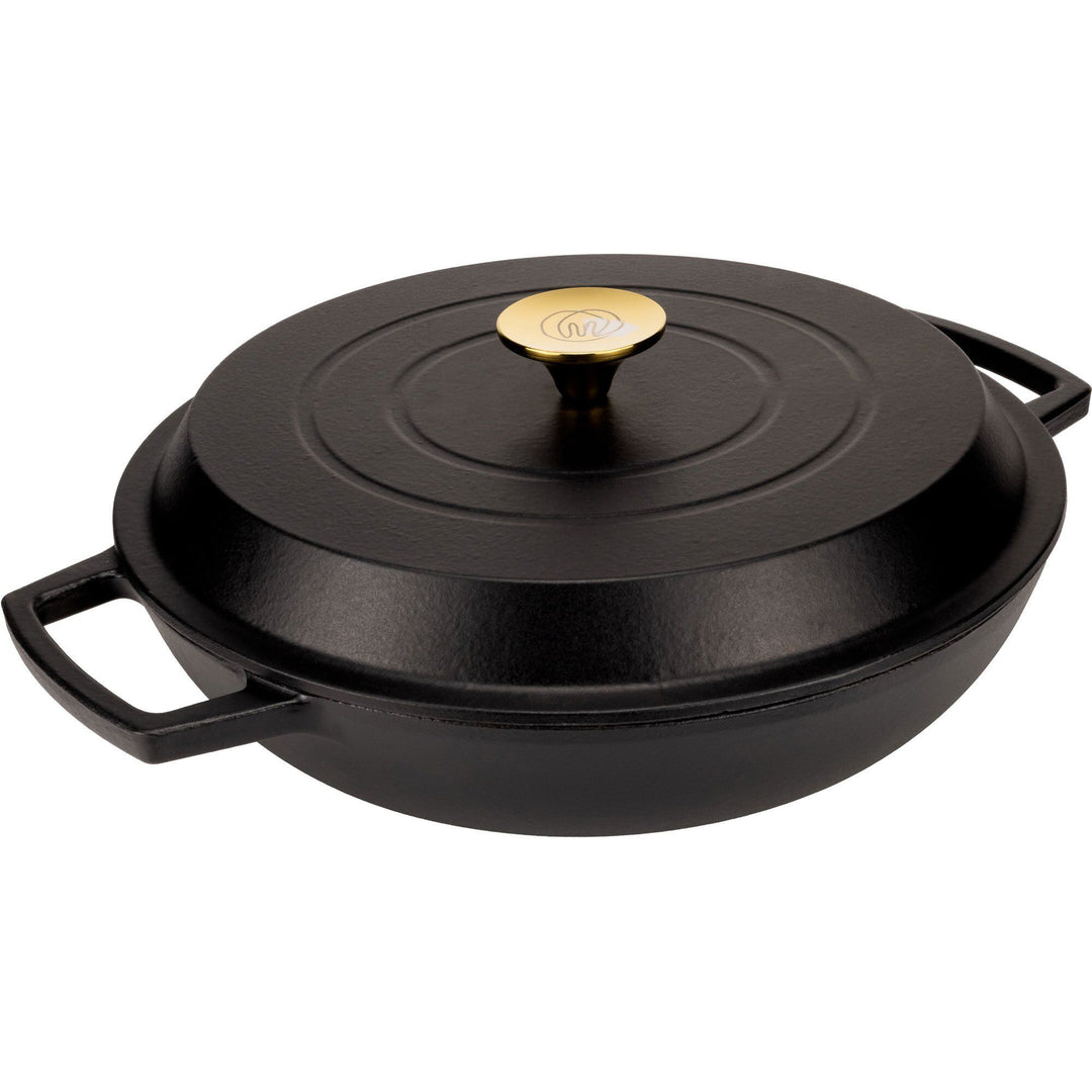 Mareld Mareld Sautérpande Støbejern, 28 cm – produktbillede (Traktørpande)