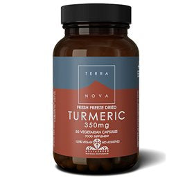 Produktbillede af Terranova Turmeric 350 mg 50 kapsler på tilbud
