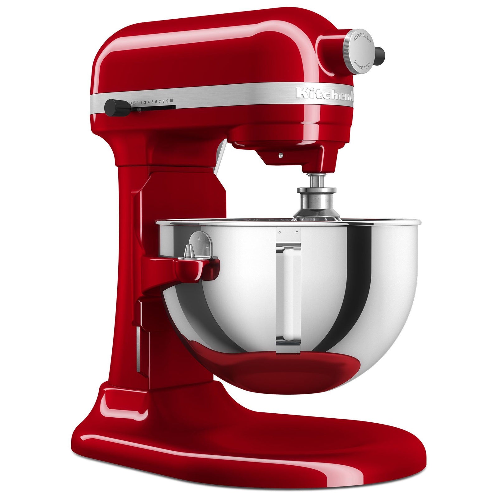 Kitchenaid Kitchenaid Køkkenmaskine med løftearm 5,2 liter, rød – close-up (Røremaskiner)