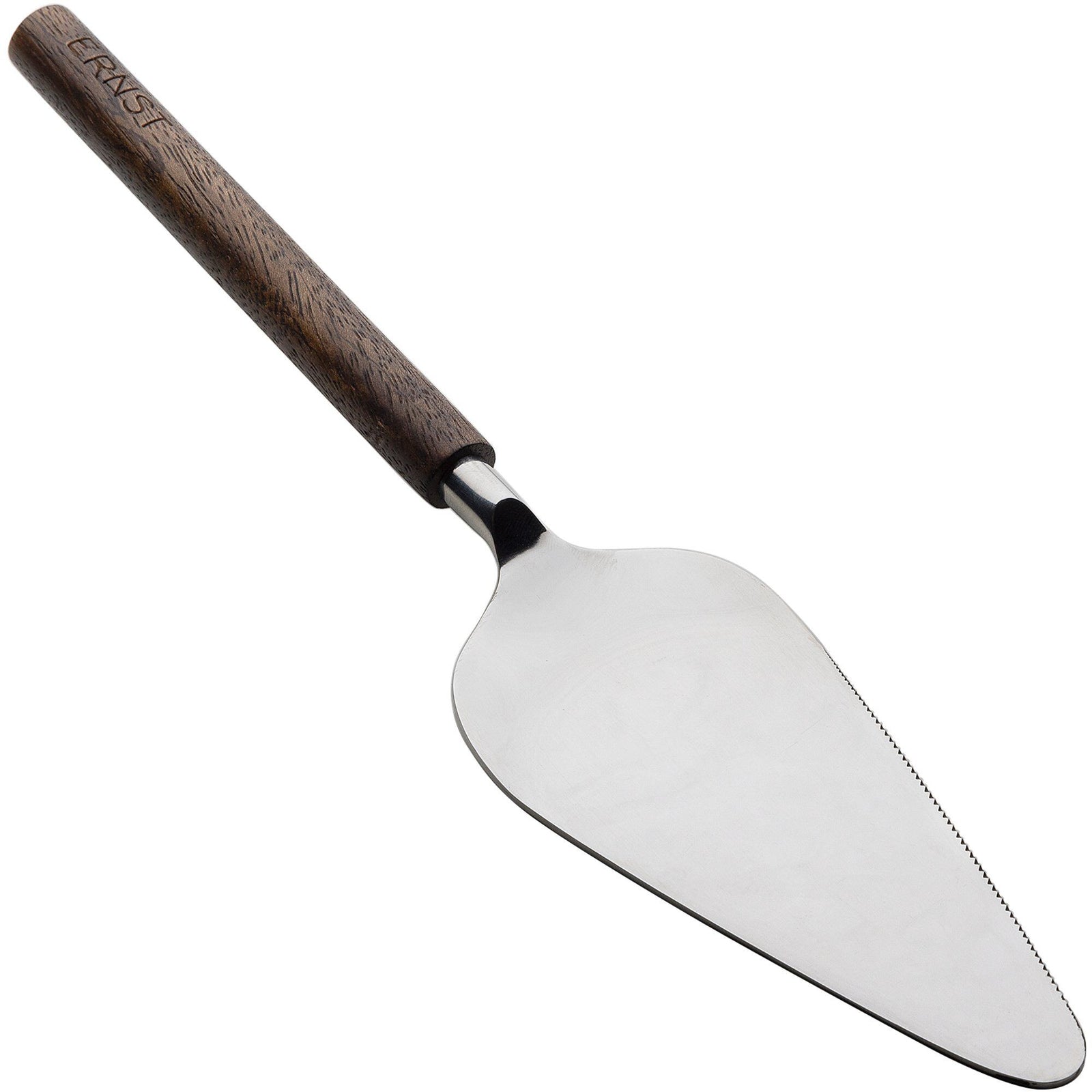 Ernst Ernst Kagespade metal/mørkt træ – frontbillede (Tårtspade)