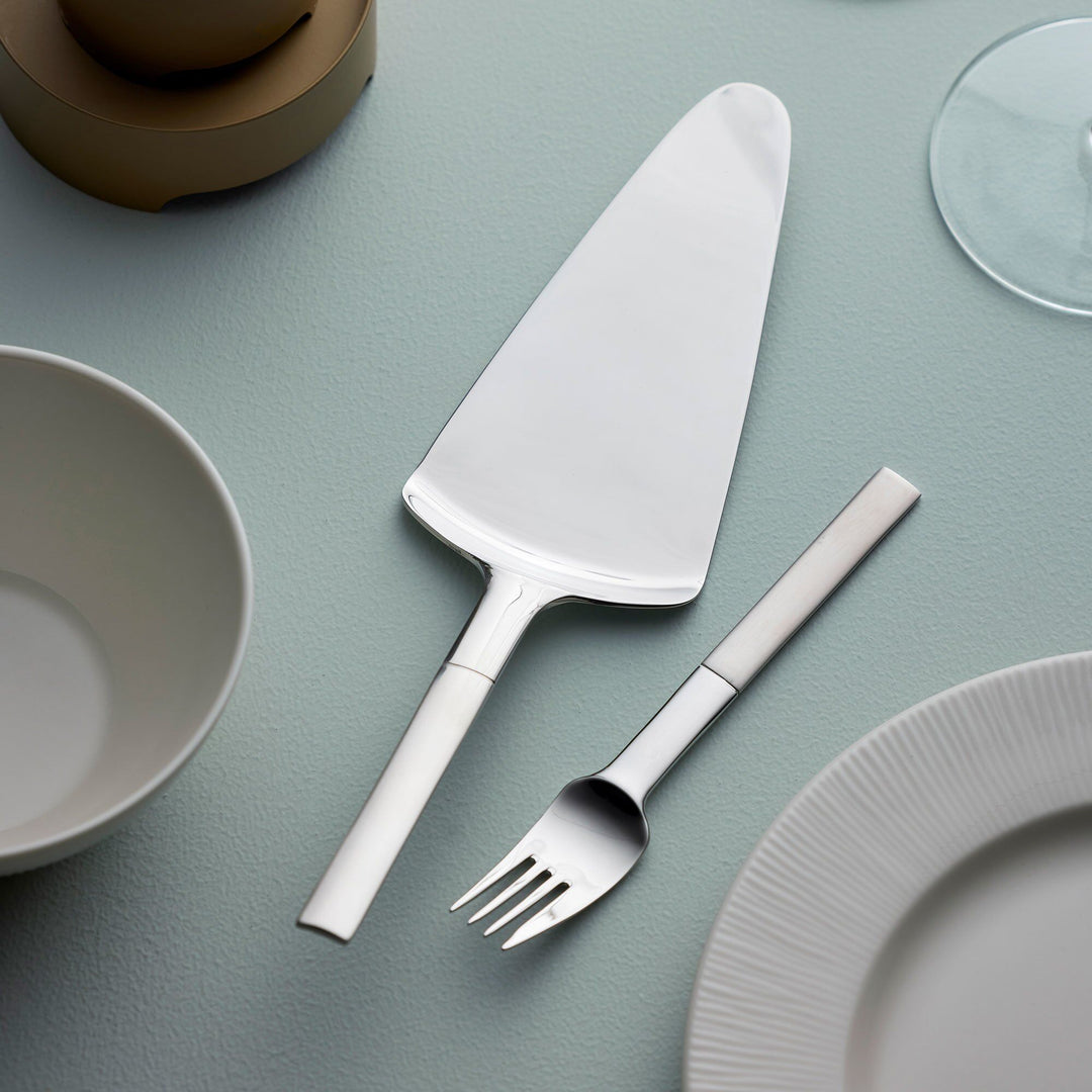 Gense Gense Nobel kagespade, mat/blankt stål – detaljebillede (Tårtspade)