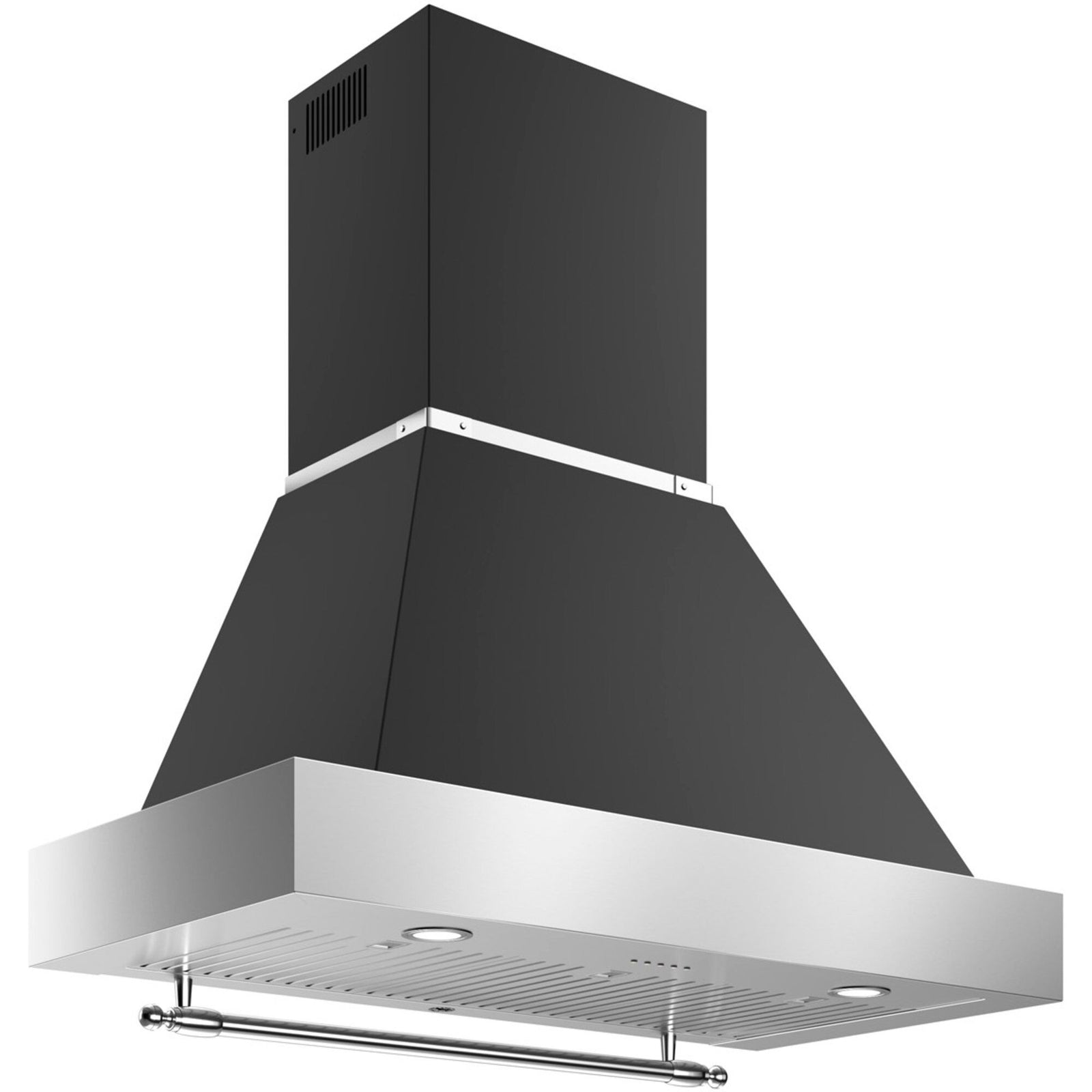 Bertazzoni Bertazzoni K100HERTX+KC36HERTNE Heritage emhætte, 100 cm, mat sort ❤ produktbillede (Emhætter)