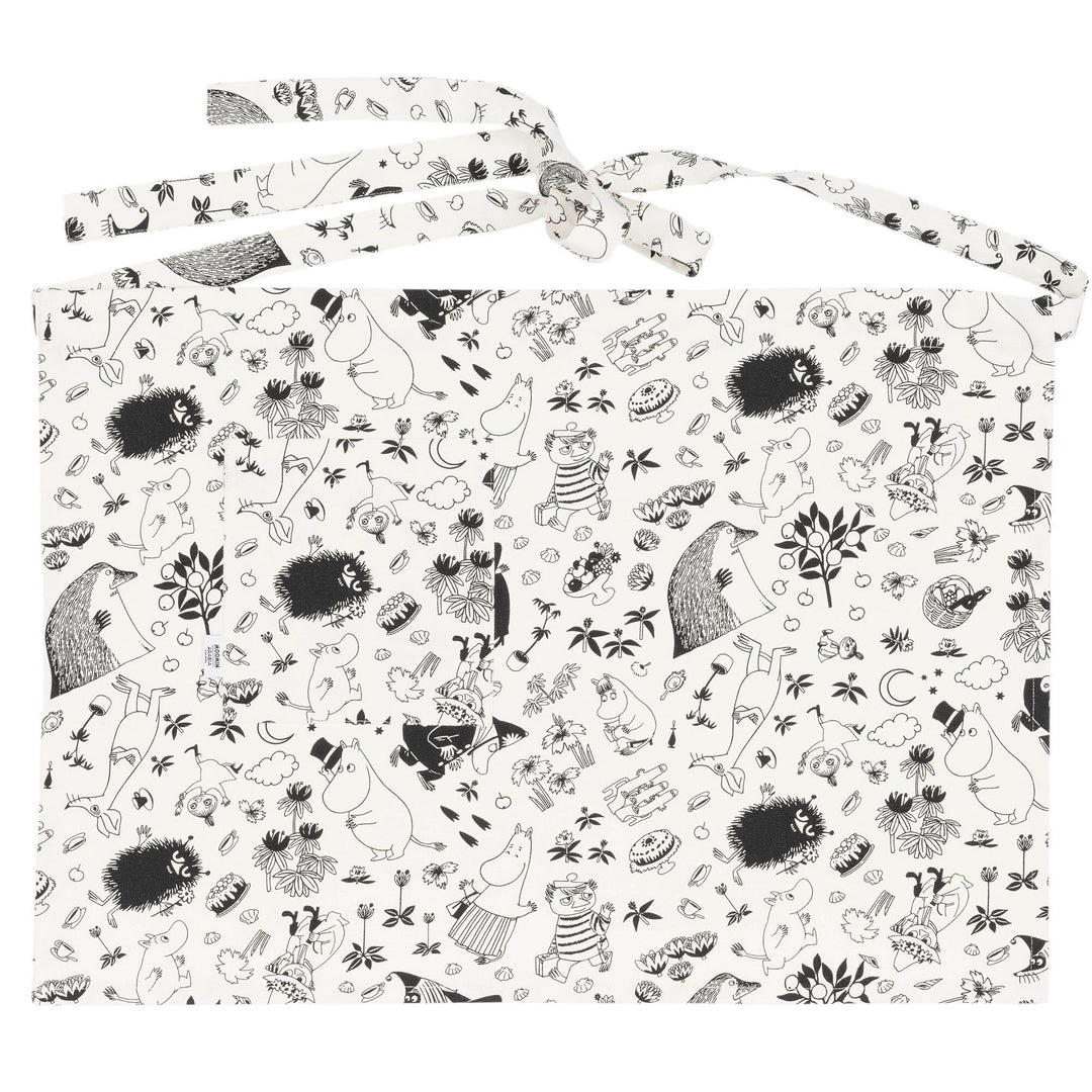 Arabia Arabia Mumin forklæde 48 x 67 cm, off white – produktfoto (Moomin)