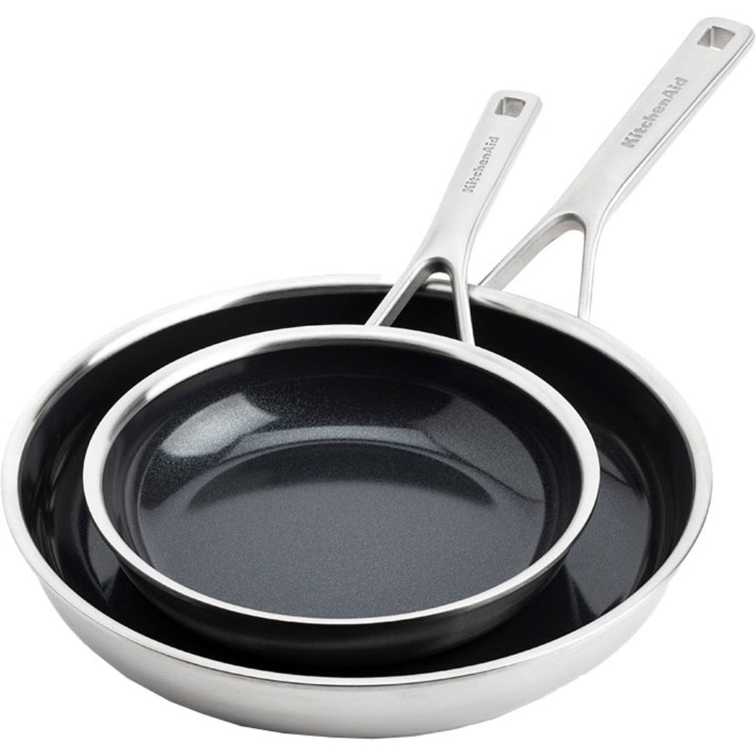 Kitchenaid Kitchenaid Multiply keramisk stegepandesæt 20/28 cm – produktbillede (Stegepander)