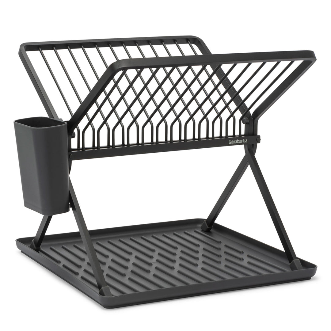 Brabantia Brabantia SinkSide sammenklappeligt opvaskestativ, sort – vinkelbillede (Vaskestativ)