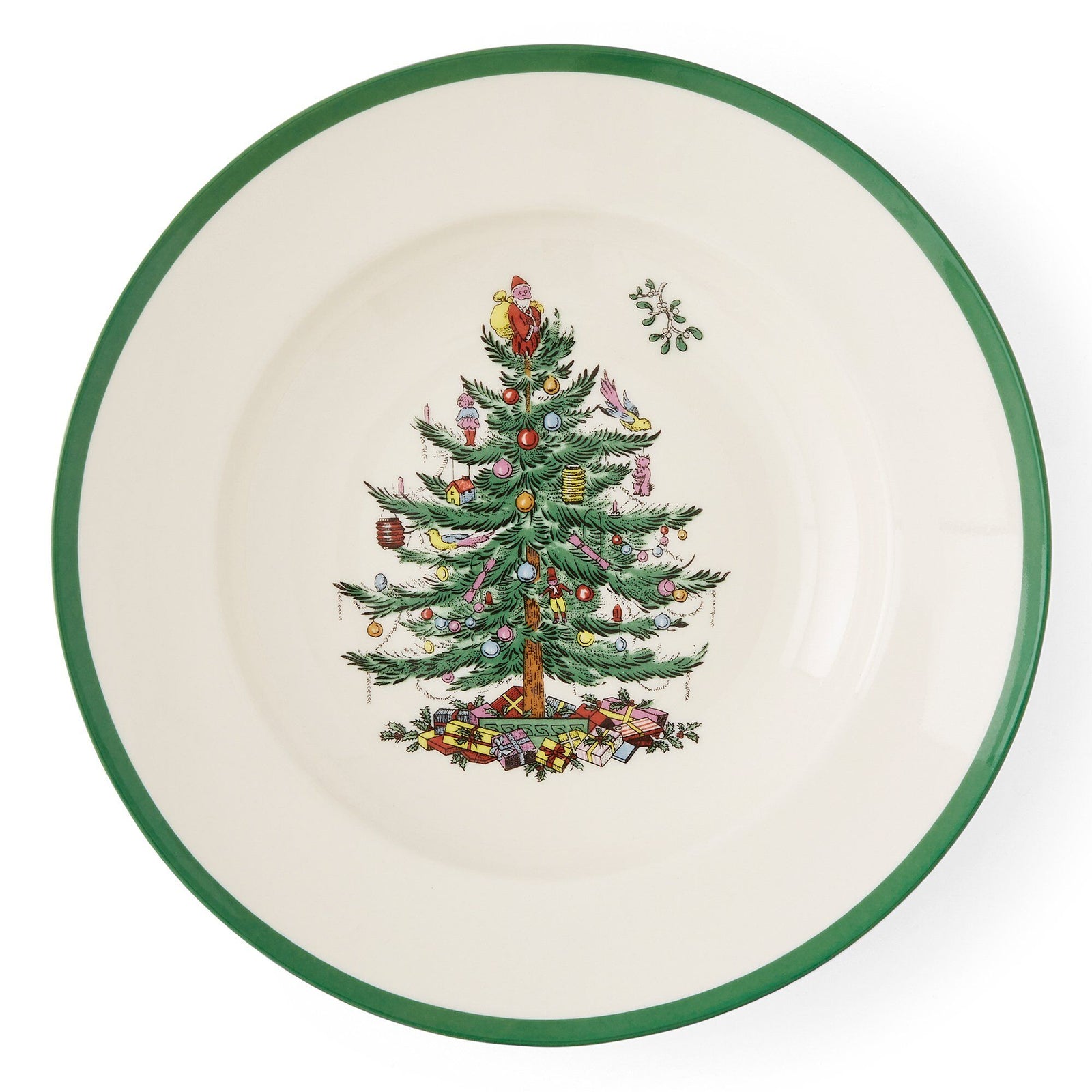 Spode Spode Christmas Tree dyb tallerken Ø23 – vinkelbillede (Dyb tallerken)