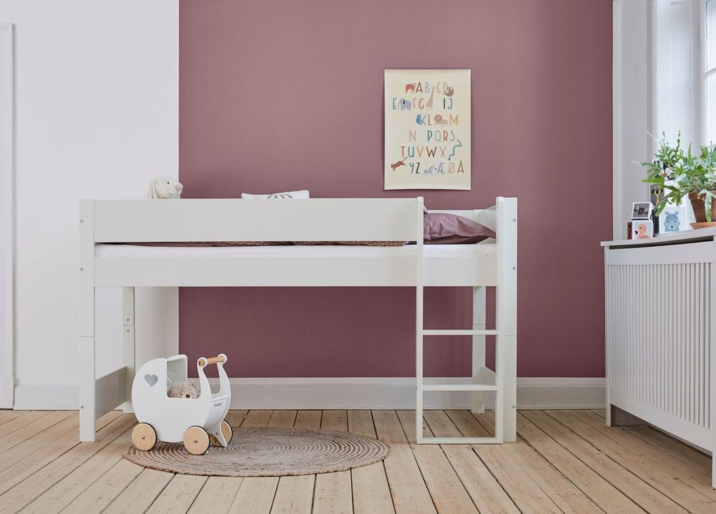 Manis-H  Huxie Halvhøj seng 160 cm  -  70x160