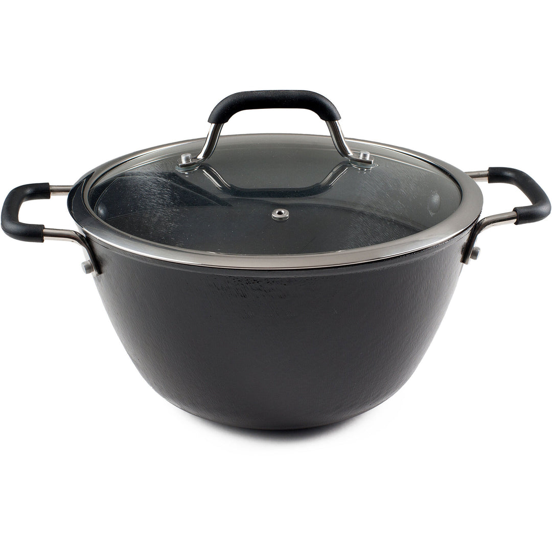 Ronneby bruk Ronneby bruk Stegegryde med glaslåg 5 liter – detaljebillede (Stegepande)