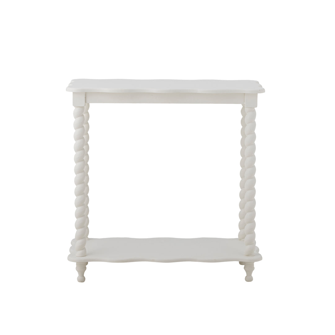 CREATIVE COLLECTION Bia konsolbord m. 1 hylde hvid MDF L60xH60xB30