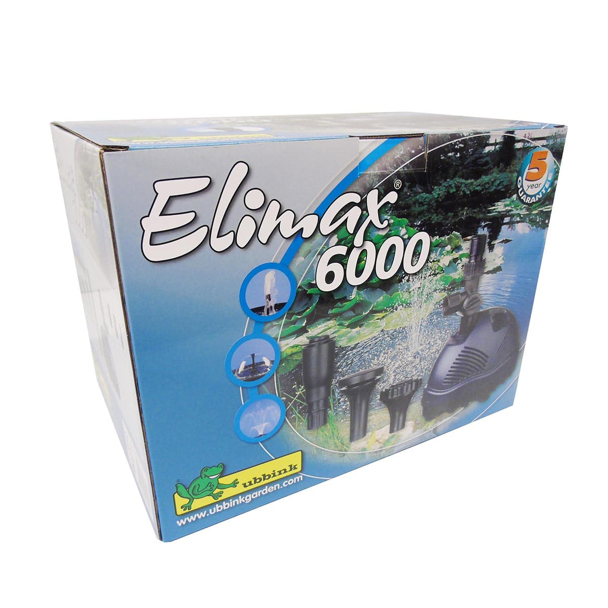 Produktbillede af Elimax 6000 springvandspumpe på tilbud i høj kvalitet
