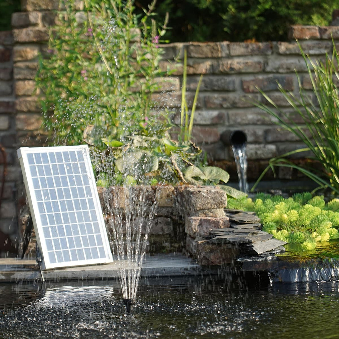 SolarMax 600 Springvandssæt med solcelle
