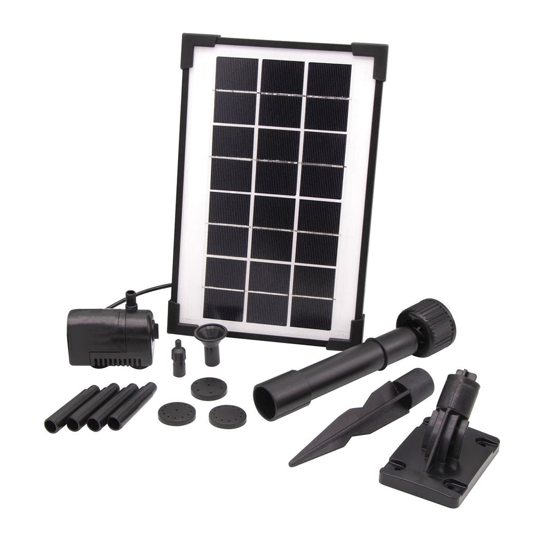 Produktbillede af SolarMax 250 Springvandssæt med solcelle på tilbud i høj kvalitet