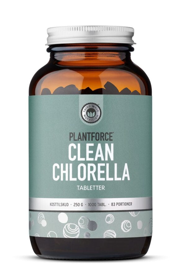 Produktbillede af Plantforce Chlorella Clean 1000 tab. på tilbud