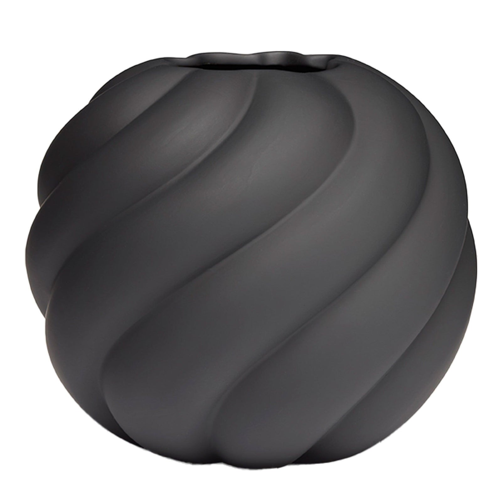 Cooee design Cooee design Twist Ball vase 12 cm, sort – produktvisning (Vase)