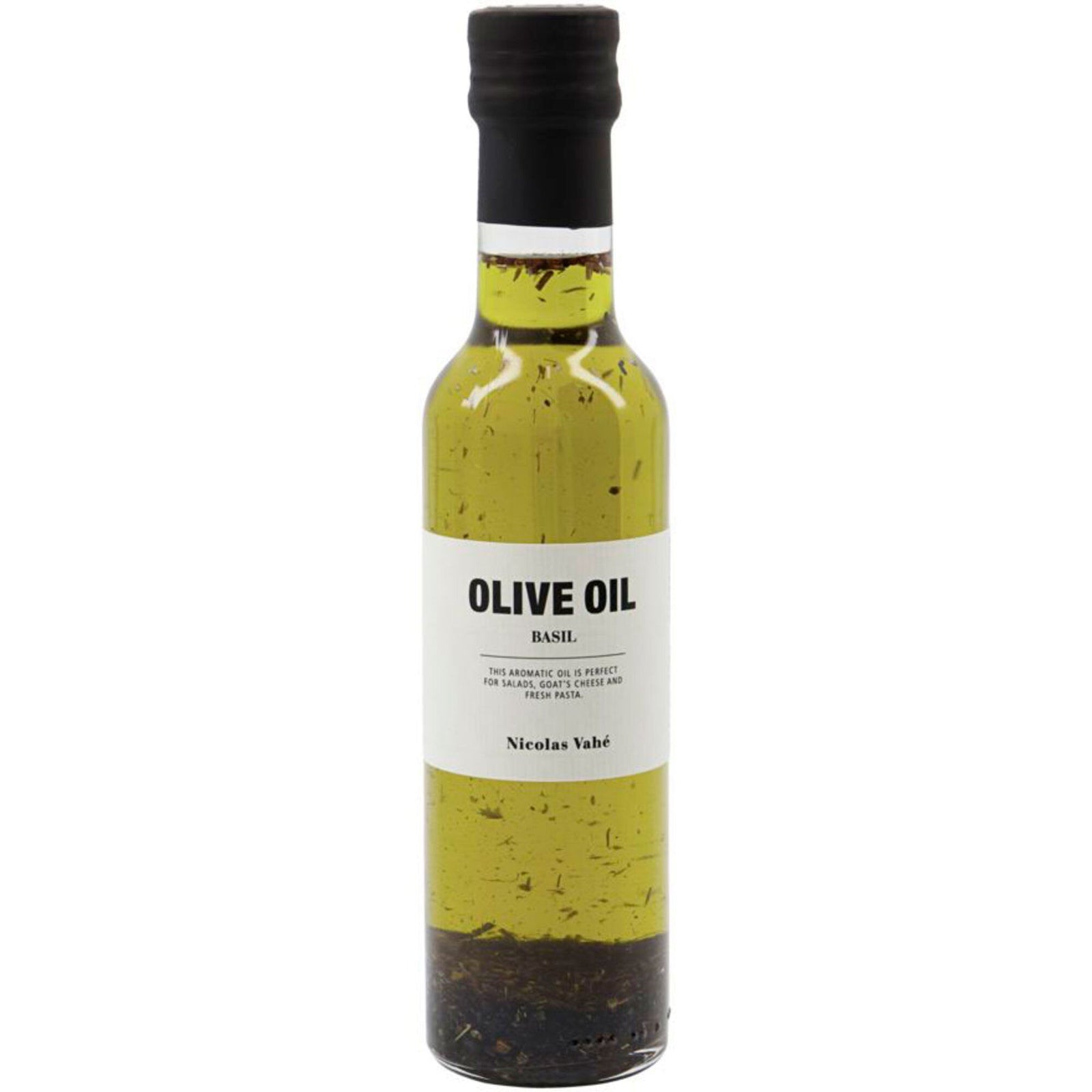 Nicolas vahé Nicolas vahé Olive oil with basil, 25 cl – vinkelbillede (Olie)