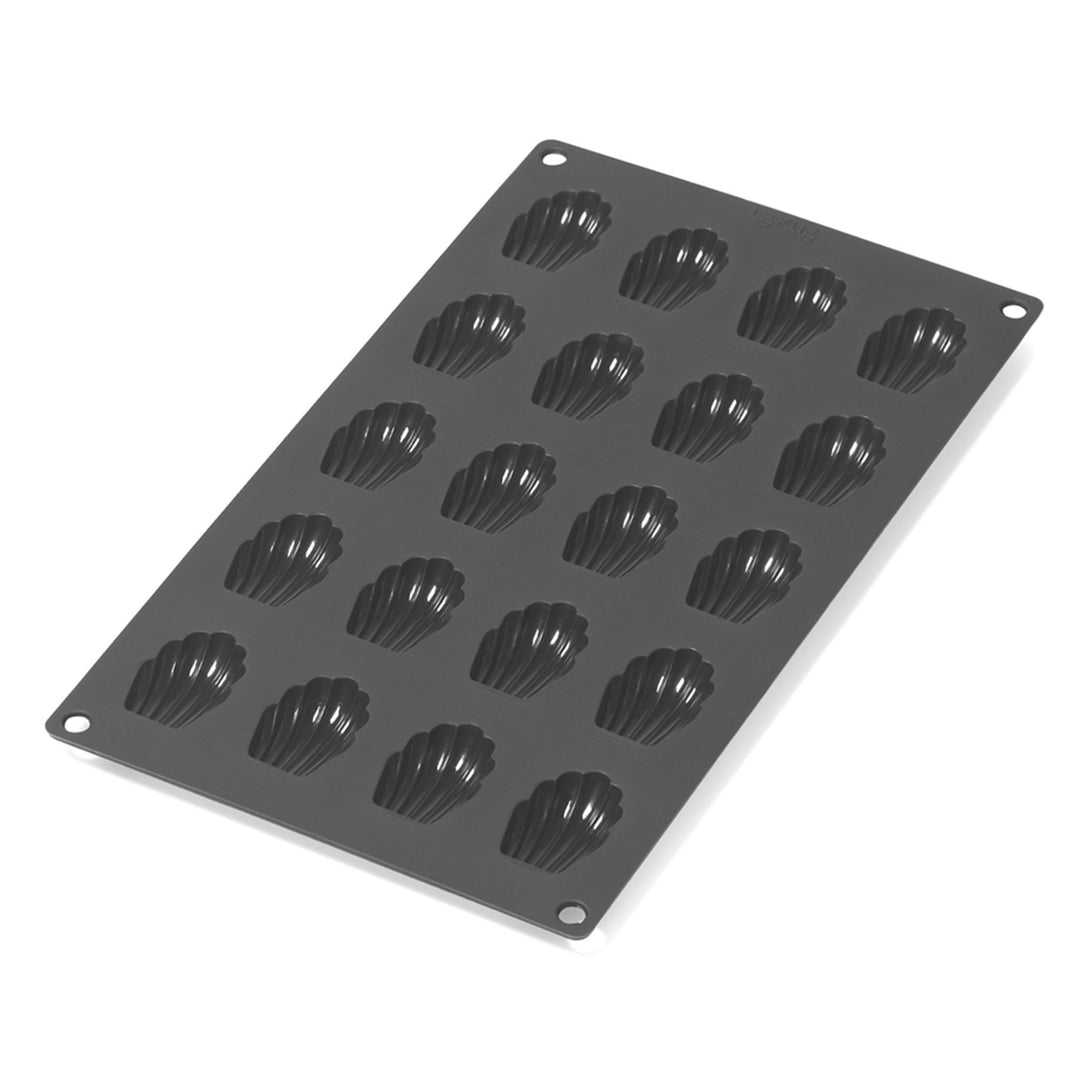 Lékué Lékué Mini-madeleines silikoneform 20 huller, sort ❤ detaljebillede (Siliconeform)