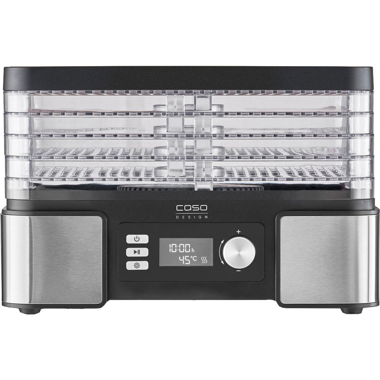 Caso Caso Dehydrator DH 450 med 5 bakker ❤ produktbillede i kategorien Tørreovne