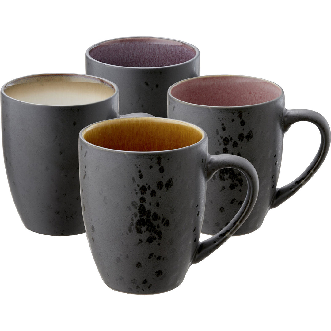 Bitz Bitz Krus 30cl 4 stk, sort lys – billede i brug (Krus)