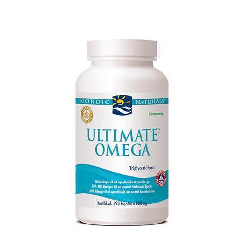 Produktbillede af Nordic Naturals Ultimate Omega 120 kapsler på tilbud