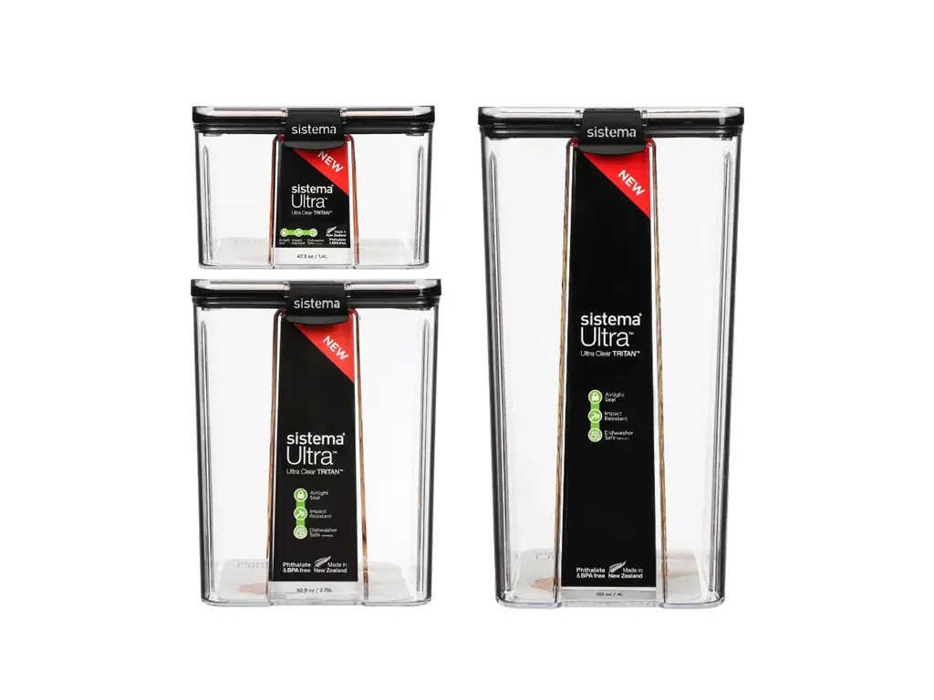 Produktbillede af Sistema Ultra Large 3 Pack i premium kvalitet