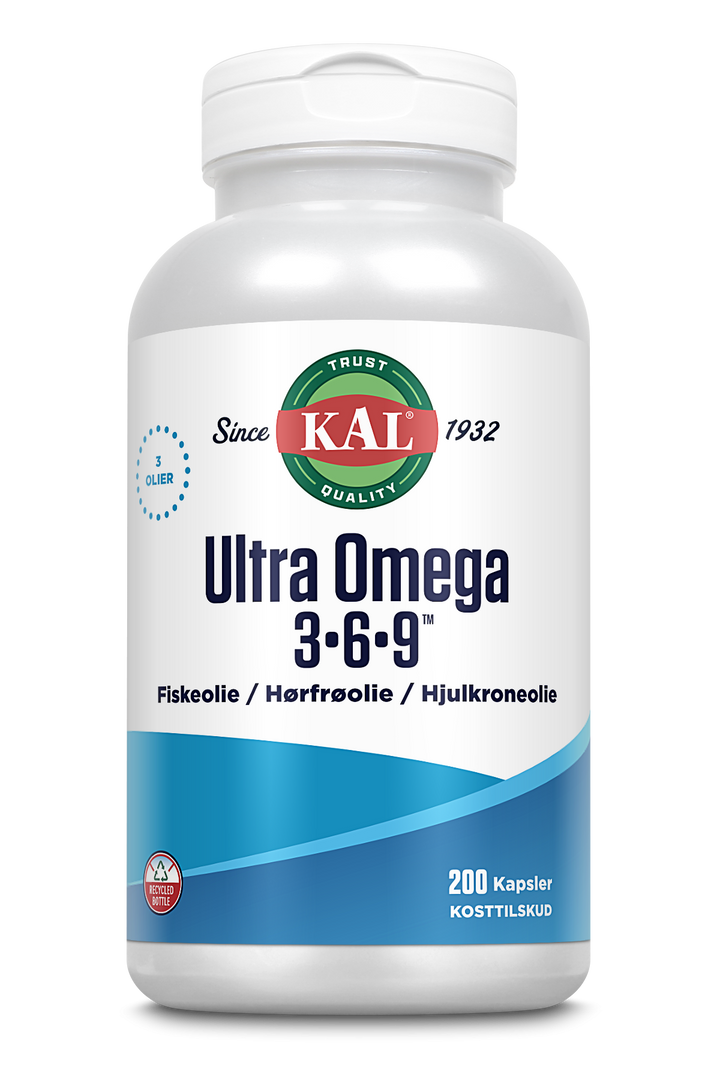 KAL Ultra Omega 3-6-9 - 200 kaps.