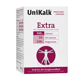 Produktbillede af UniKalk Extra 160 tab. på tilbud