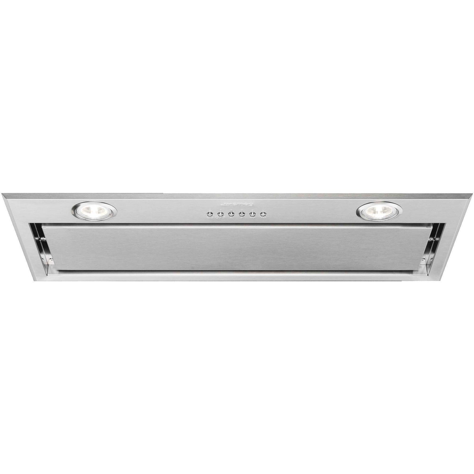 Smeg Smeg KSEG58PXE Integreret emhætte 54 cm, rustfrit stål – close-up (Emhætter)