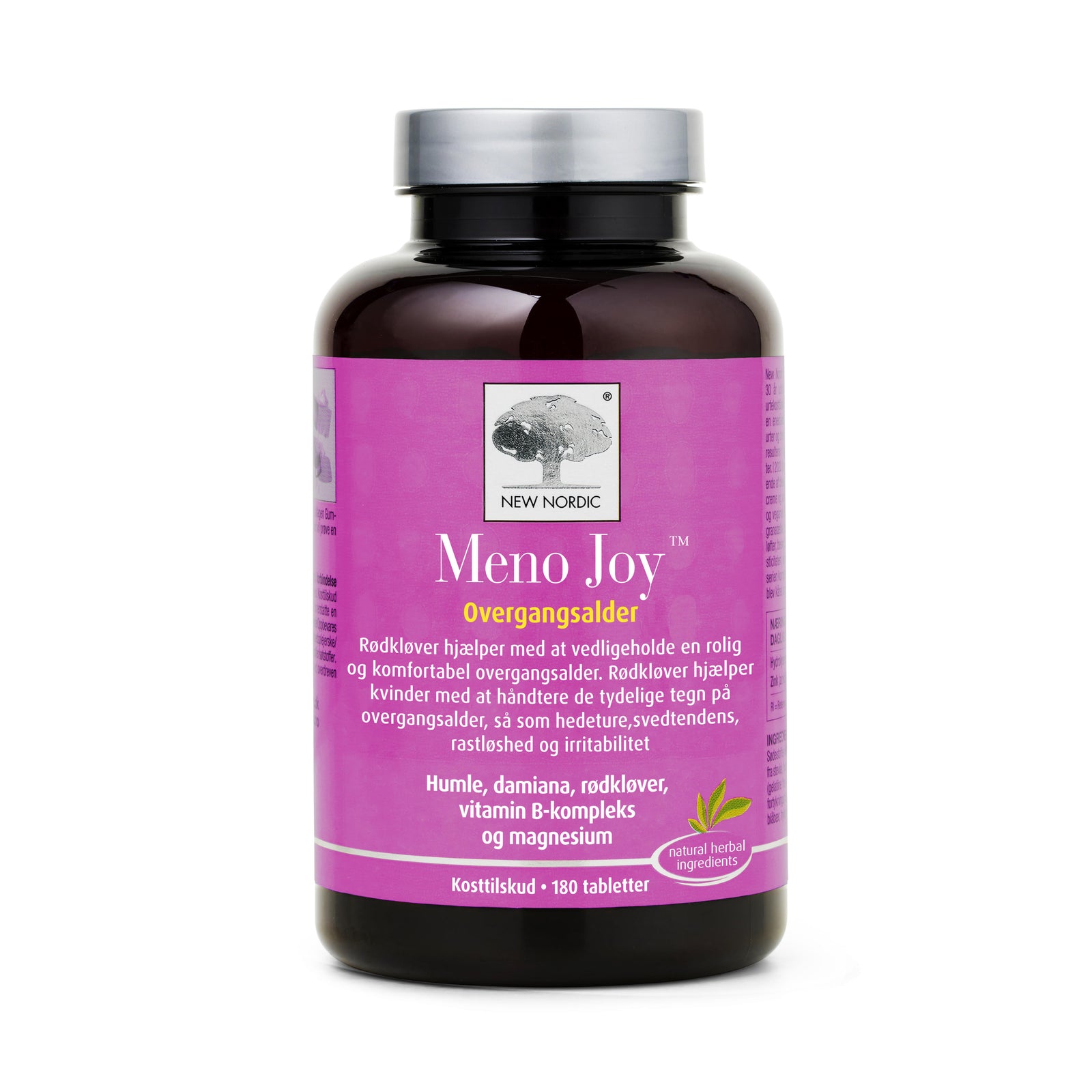 Produktbillede af New Nordic Meno Joy 180 tabl. 2 for 799,- på tilbud