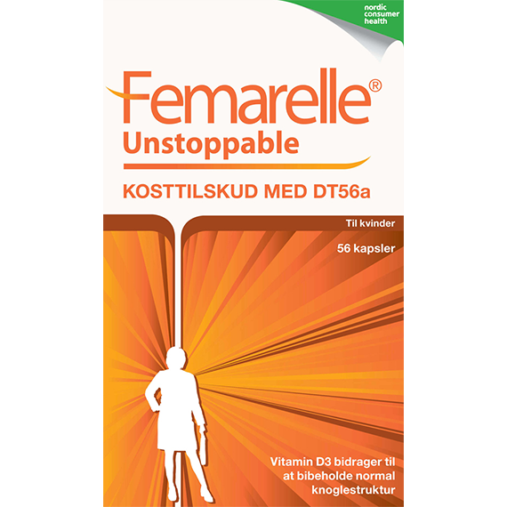Produktbillede af Femarelle Unstoppable 56 kapsler på tilbud