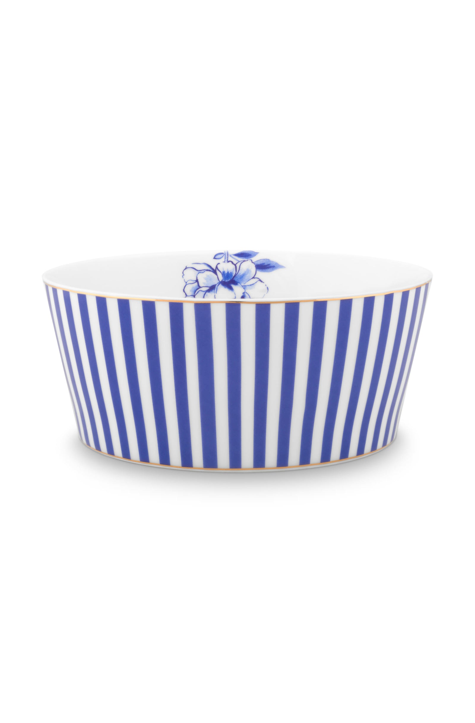 Produktbillede af Bowl Royal Stripes Blue 15cm på tilbud i høj kvalitet