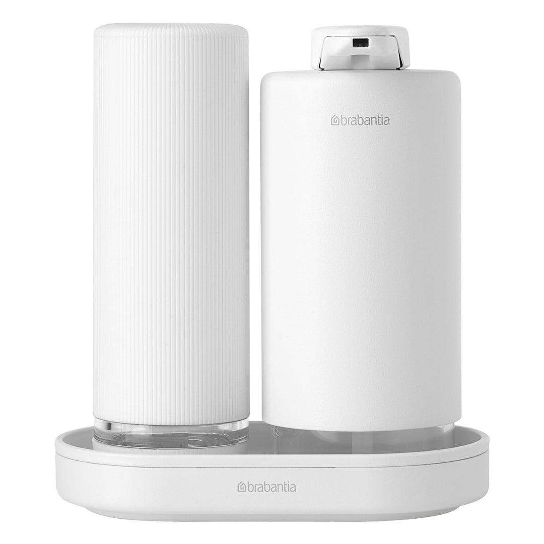 Brabantia Brabantia SinkStyle sæbe- og opvaskemiddeldispenser, hvid – produktfoto (Rengøring & Opvask)