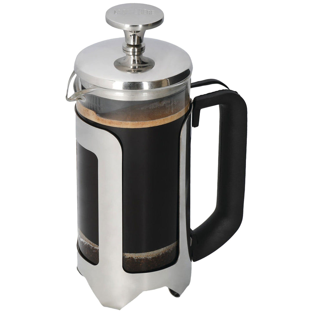 La cafeti ¨re La Cafeti ¨re Roma Stempelkande 3 kopper, rustfrit stål – vinkelbillede (Stempelkander)