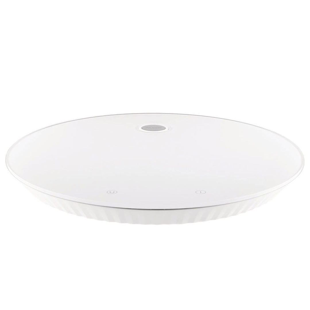 Alessi Alessi Plissé køkkenvægt, hvid ❤ frontbillede (Køkkenvægt)