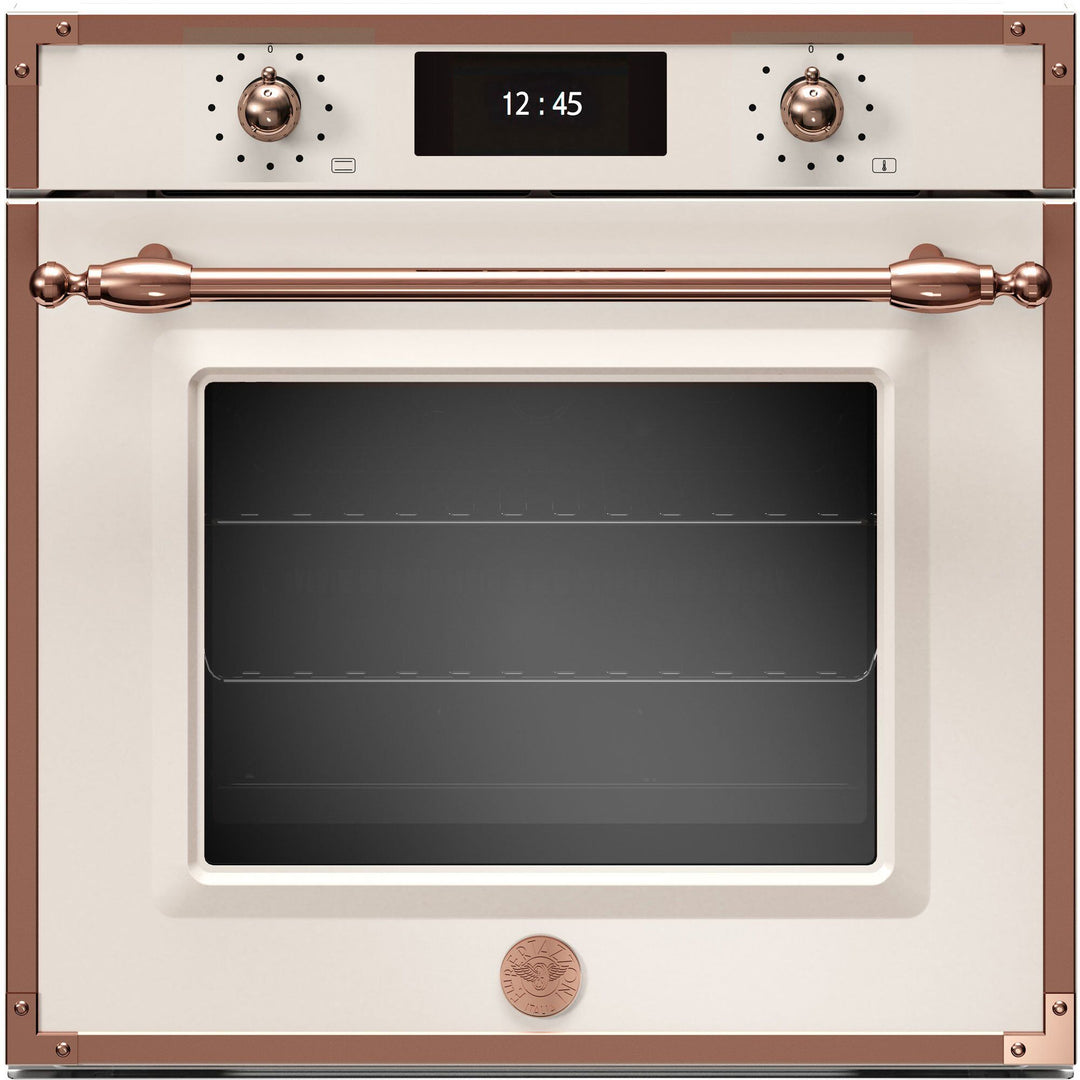 Bertazzoni Bertazzoni Heritage F6011HERVPTAC dampovn 60 cm, hvid/kobber ❤ vinkelbillede (Ovn)