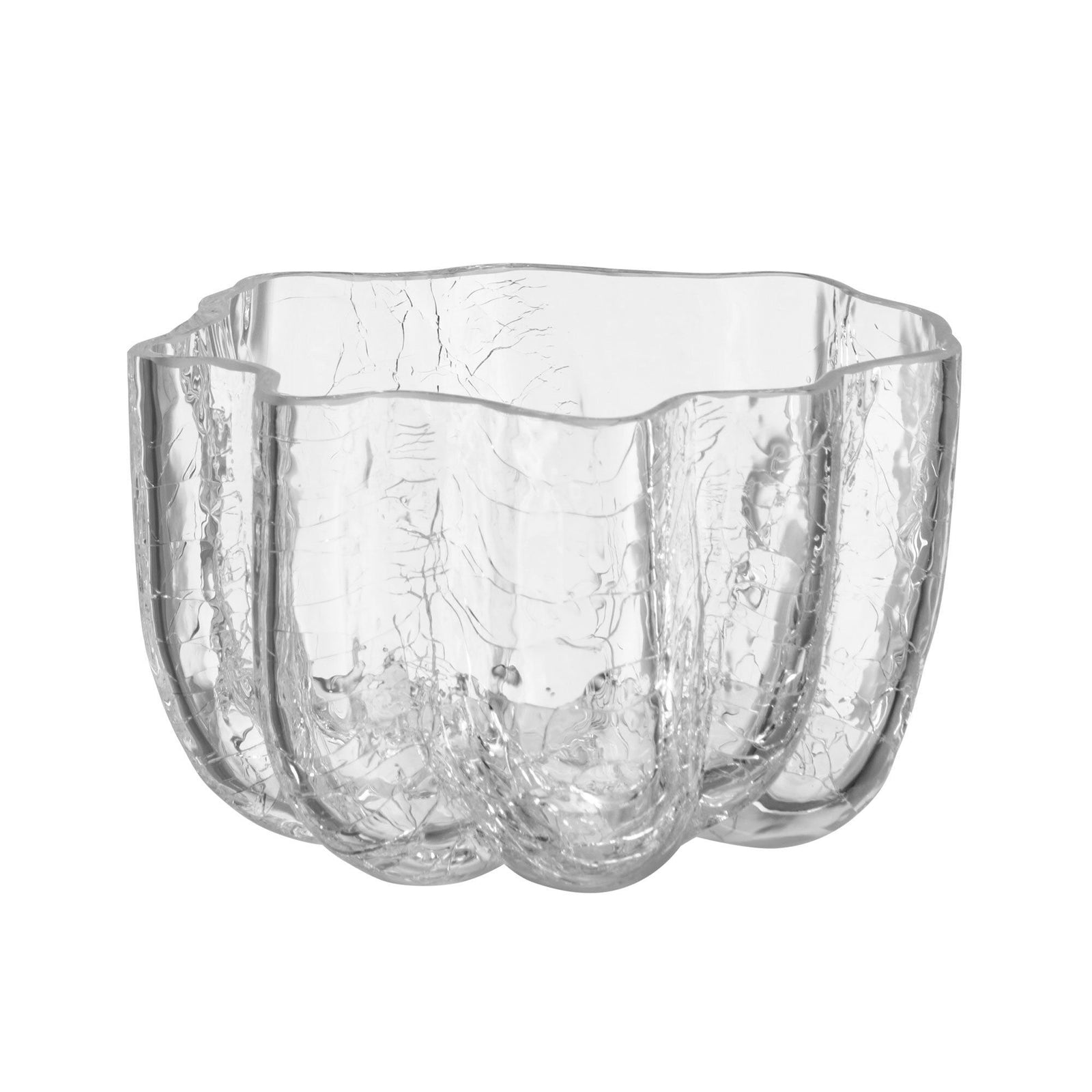 Kosta boda Kosta boda Crackle Lysestage 5,8 cm, klar – close-up (Lysestage)