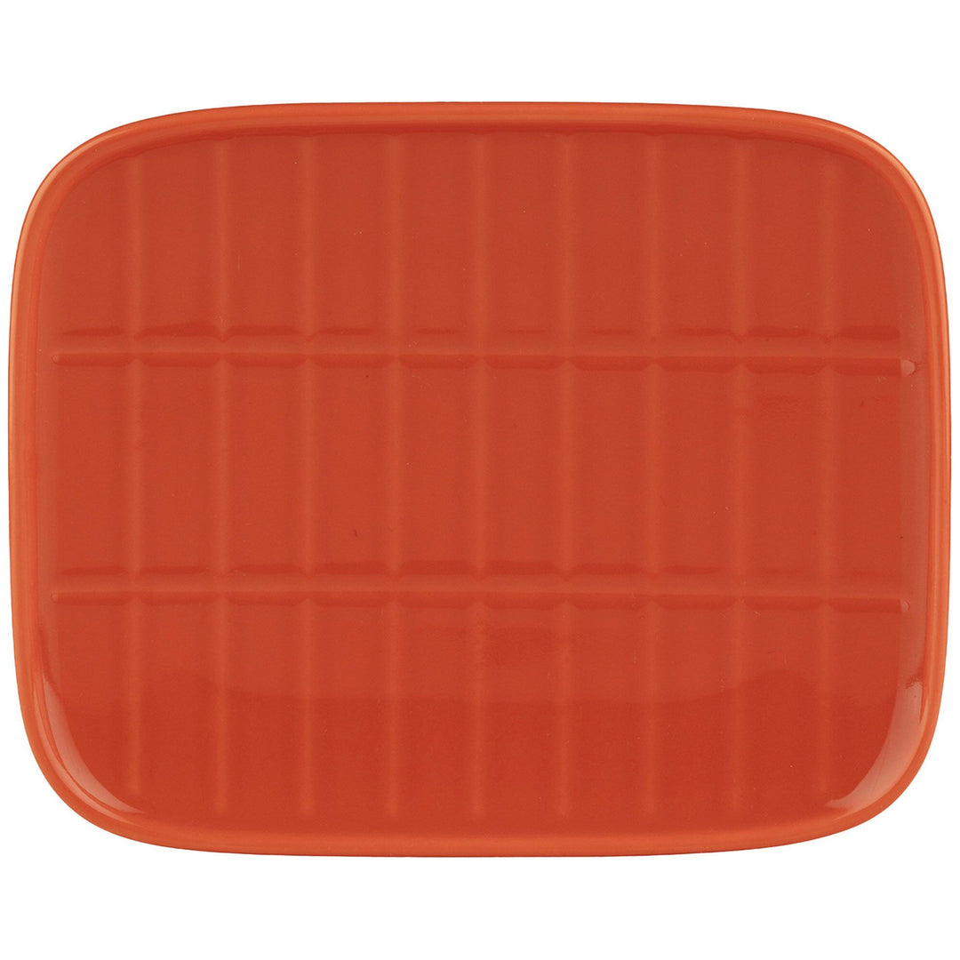 Marimekko Marimekko Tiiliskivi tallerken 15 x 12 cm, orange – produktfoto (Tallerkener)
