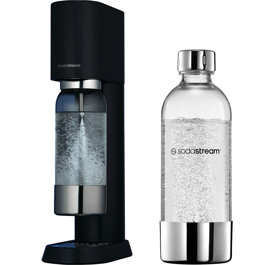 Sodastream Sodastream EnsÅ sodavandsmaskine med flaske, mat sort ❤ produktbillede (Kulsyremaskine)