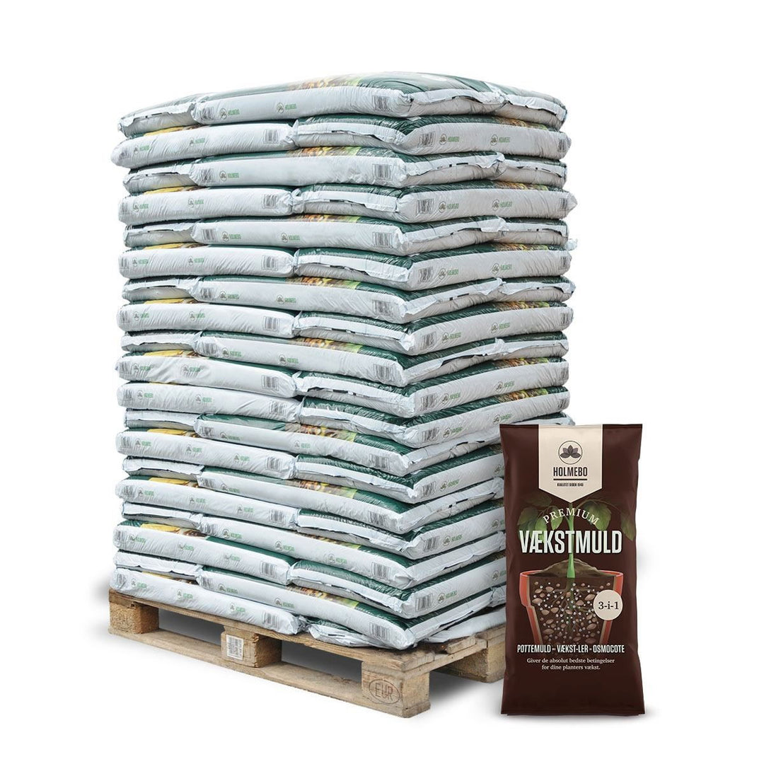Produktbillede af Holmebo Vækst-muld 51 x 40 liter på tilbud i høj kvalitet