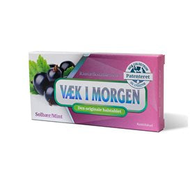 Produktbillede af Væk i morgen m. solbær & mint 20 tab. på tilbud